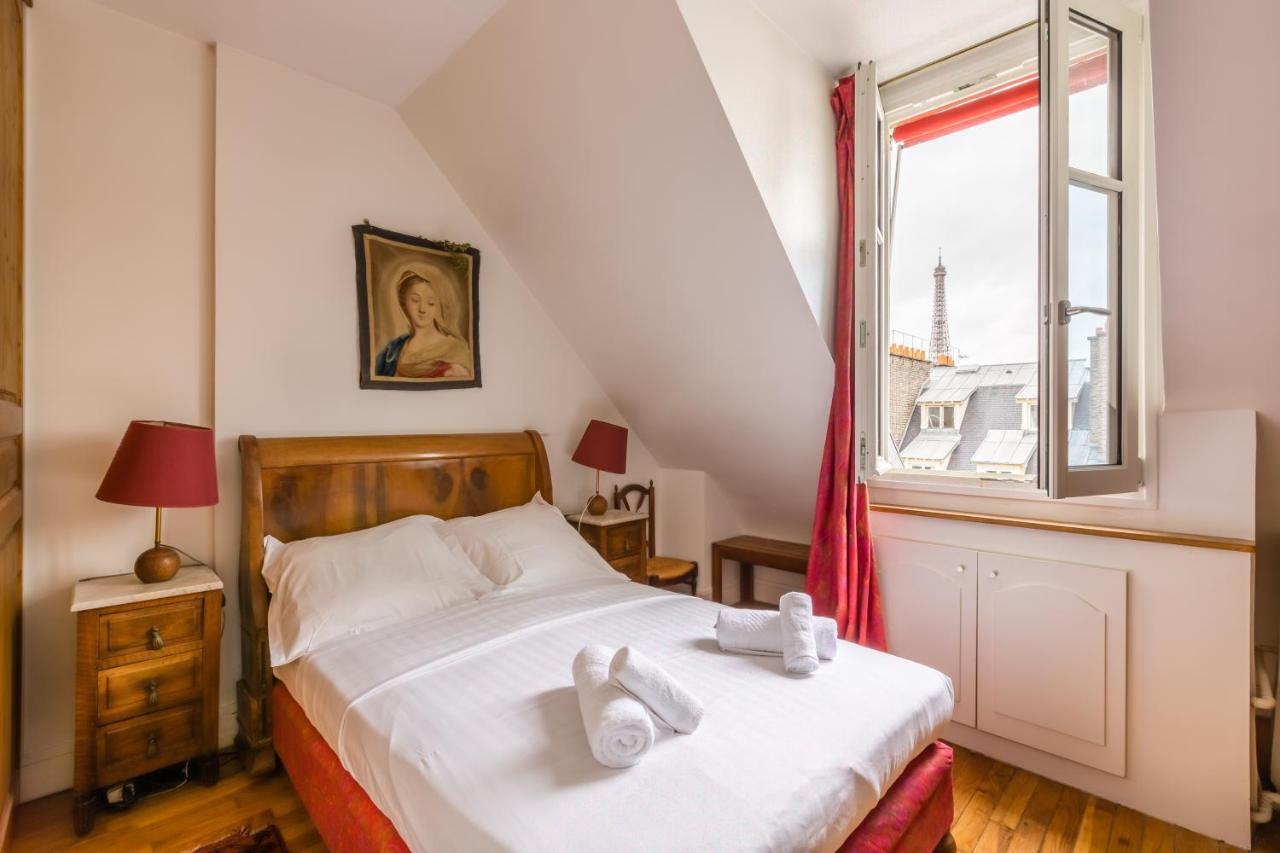 Appartamento Veeve - Views To The Eighth Parigi Esterno foto